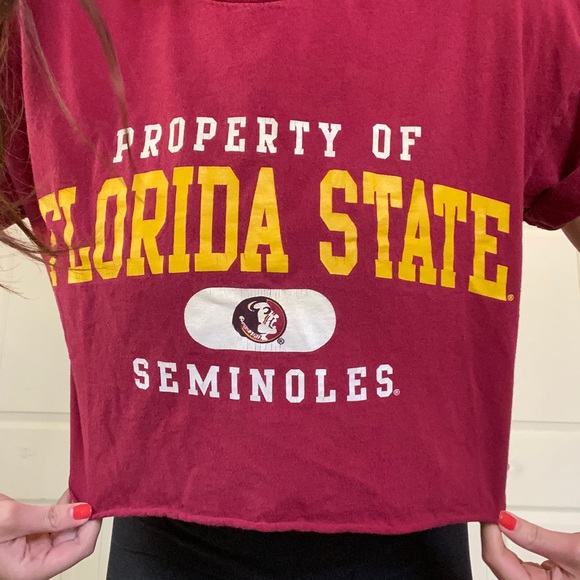 ✰FLORIDA STATE CROP TOP ✰ - Picture 2 of 3
